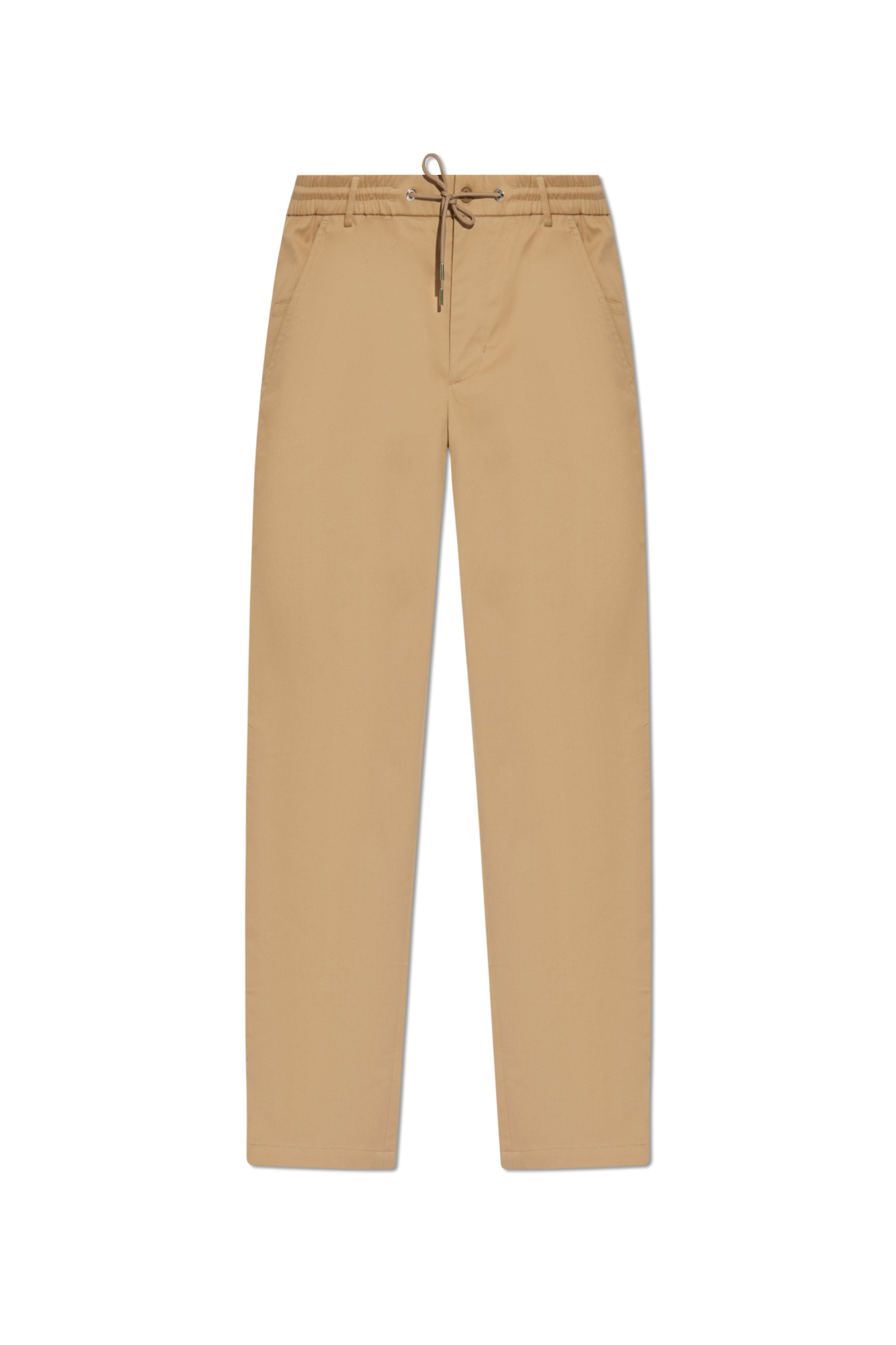 Beige Cotton trousers Moncler - Vitkac AS